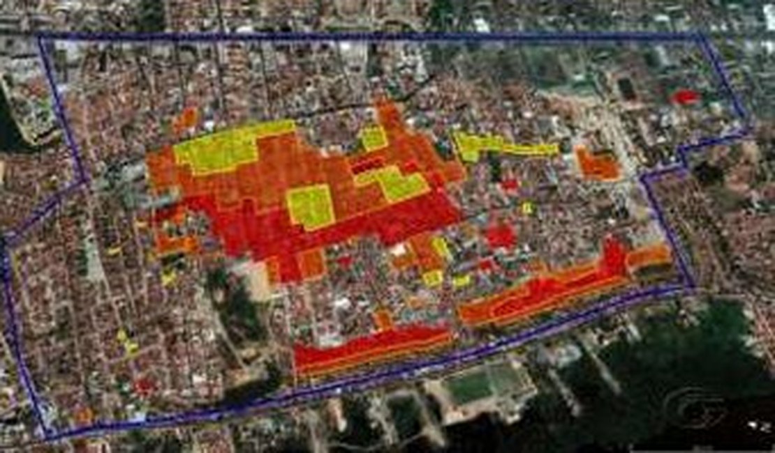 Maceió terá de esvaziar área equivalente a 78 campos de futebol sob risco de afundamento