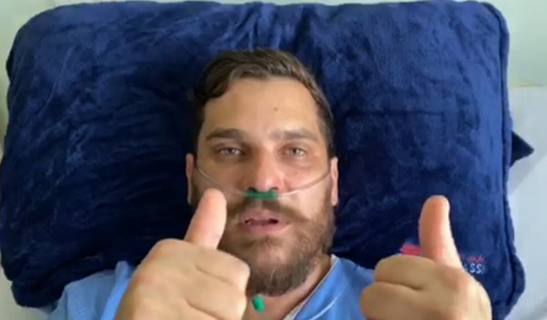 ‘Deus fez um grande milagre’, diz Cauan ao deixar UTI e ser transferido para quarto