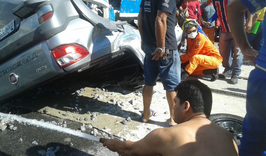Confirmada morte de uma das vítimas de grave acidente com VLT em Maceió