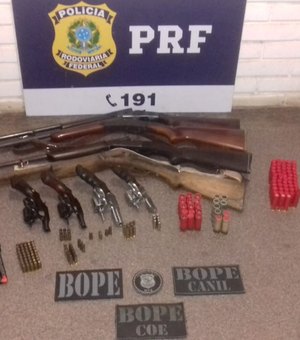 Operação prende suspeitos de comercializar armas e munições em Atalaia