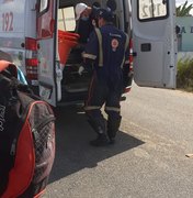 Motoqueiro colide em animal e deixa feridos em Porto Calvo