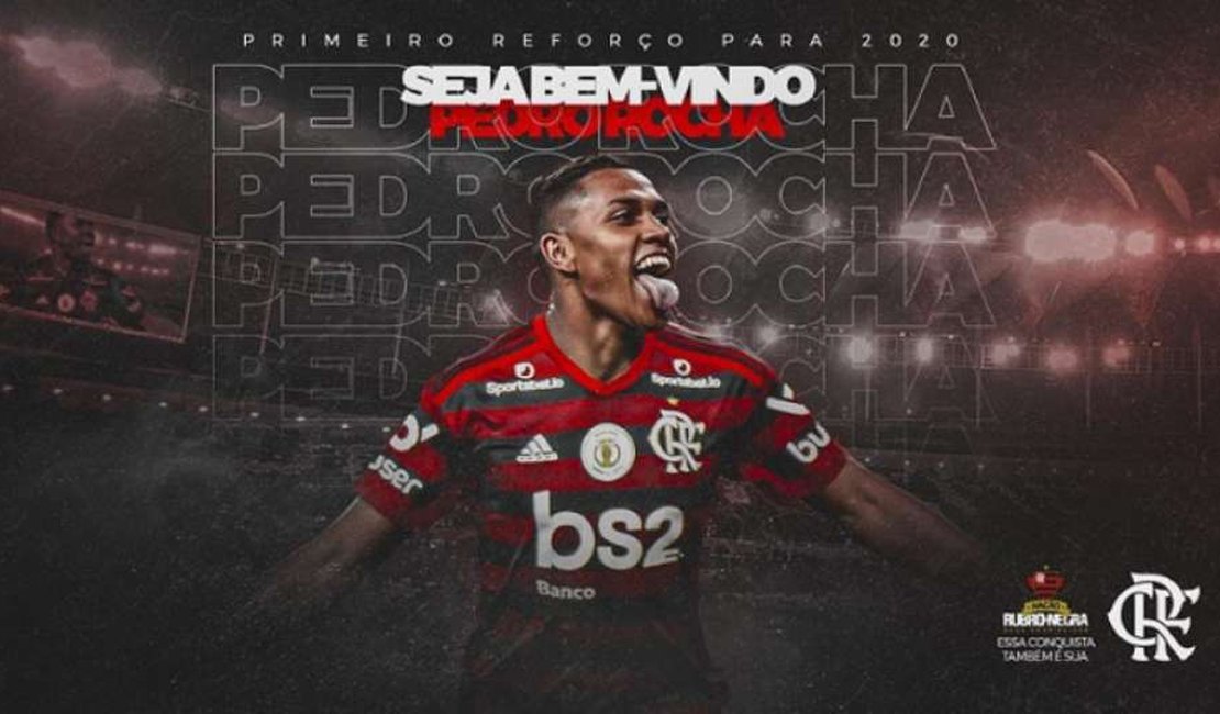 Primeiro reforço para 2020: Flamengo anuncia Pedro Rocha