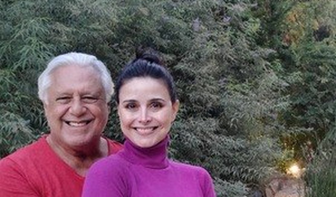 Mulher de Antonio Fagundes se declara no aniversário do ator