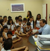 Estudantes visitam o Centro Administrativo de Arapiraca