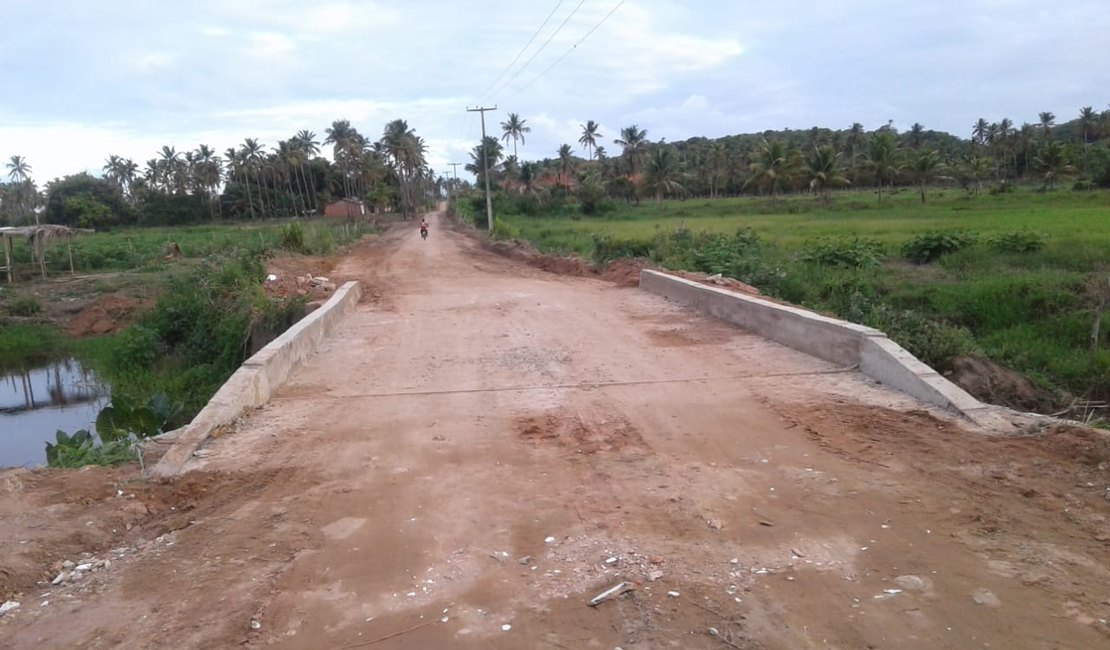 Prefeitura de Maragogi inaugura pontes e obras na zona rural