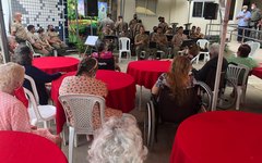 Banda de Música animou a tarde das idosas que vivem no abrigo de Maceió