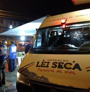Condutores são presos na Lei Seca no bairro da Santa Lúcia