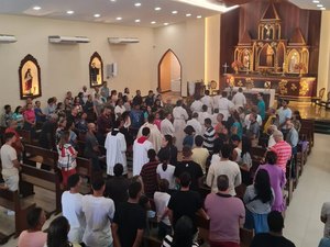 Católicos iniciam celebração da festa do padroeiro de Maragogi