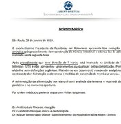 Bolsonaro segue internado em UTI após cirurgia 