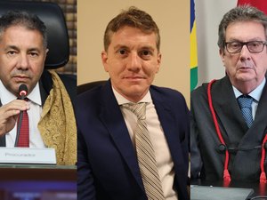 Márcio Roberto, Adivaldo Batista e Valter Acioly formam lista tríplice do TJAL