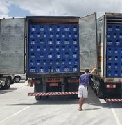 Mais de 4 mil caixas de cerveja são apreendidas pela Sefaz em Arapiraca