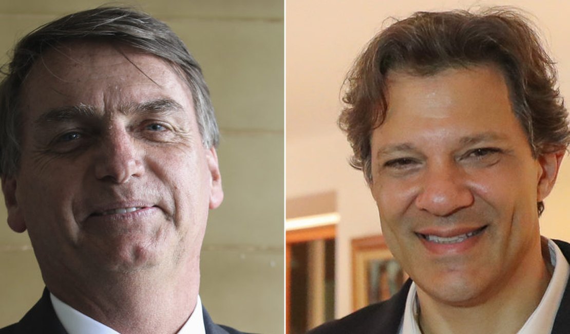 Bolsonaro fará ato público nesta quinta no Rio; Haddad vai a Brasília