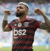 Gol e expulsão de Gabigol, recorde de vitórias e muita emoção: Flamengo vence o Grêmio e bota mão na taça