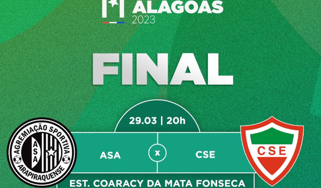 OPINIÃO: Apesar do histórico recente, o ASA é favorito contra o CSE na final da Copa Alagoas