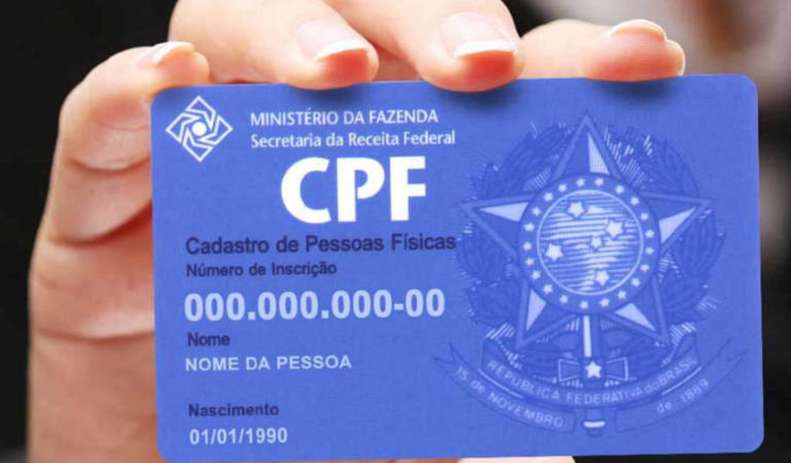 Cartórios de Alagoas passam a realizar serviços de regularização de CPF