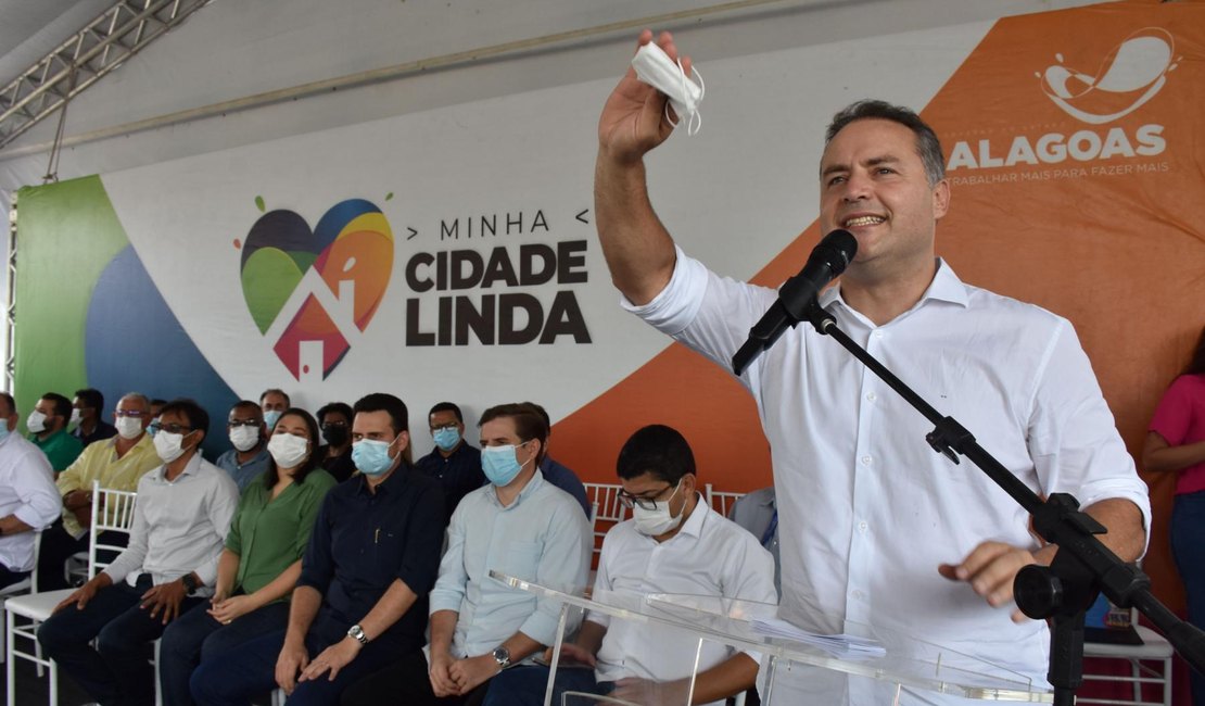 Governo de Alagoas autoriza calçamento de 47 ruas e reconstrução da Unidade de Saúde