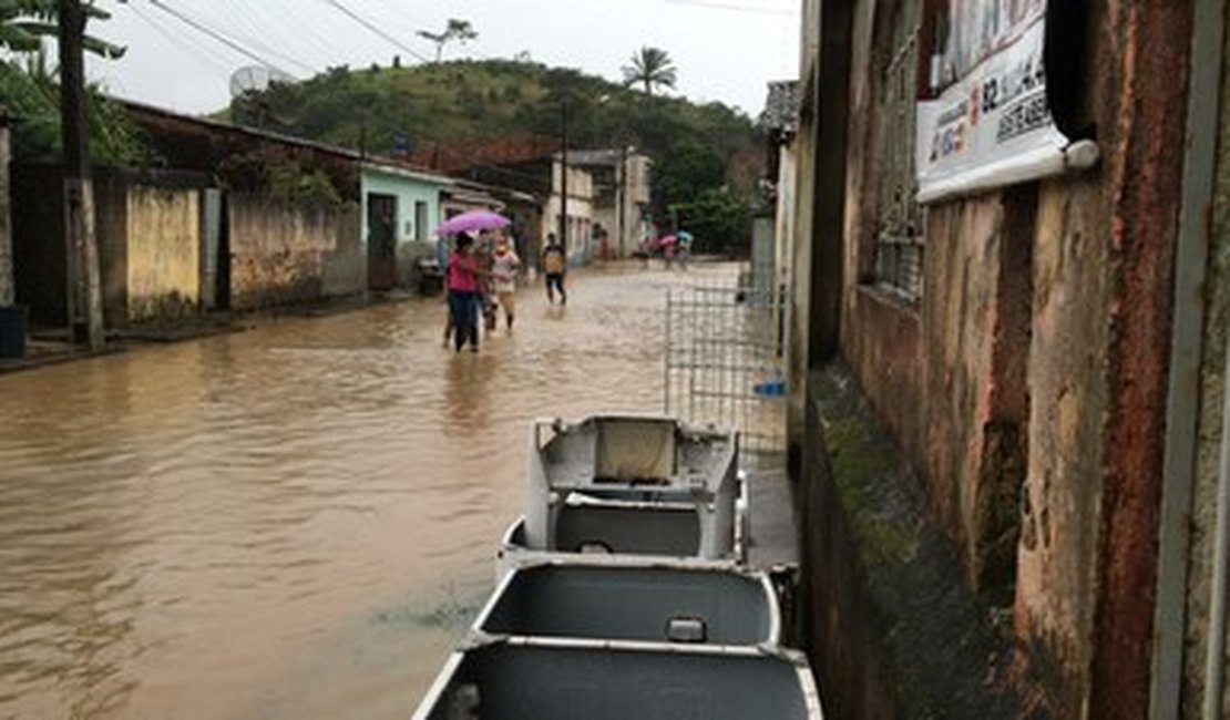 Sala de Alerta emite aviso para pancadas de chuvas e trovoadas em Alagoas