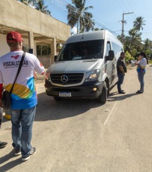 Nova fiscalização de transportadores turísticos identifica irregularidades em Maragogi