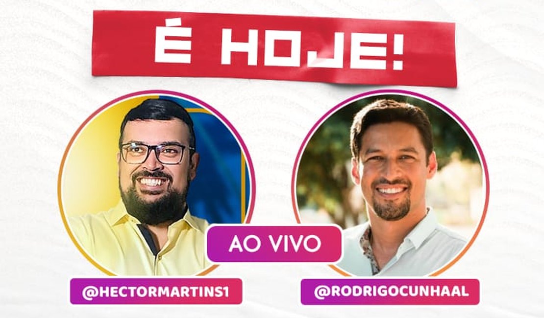 Hector Martins e Rodrigo Cunha juntos em live: dobradinha à vista?