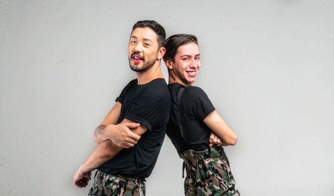 Rico e Davi estreiam show de humor em Maceió