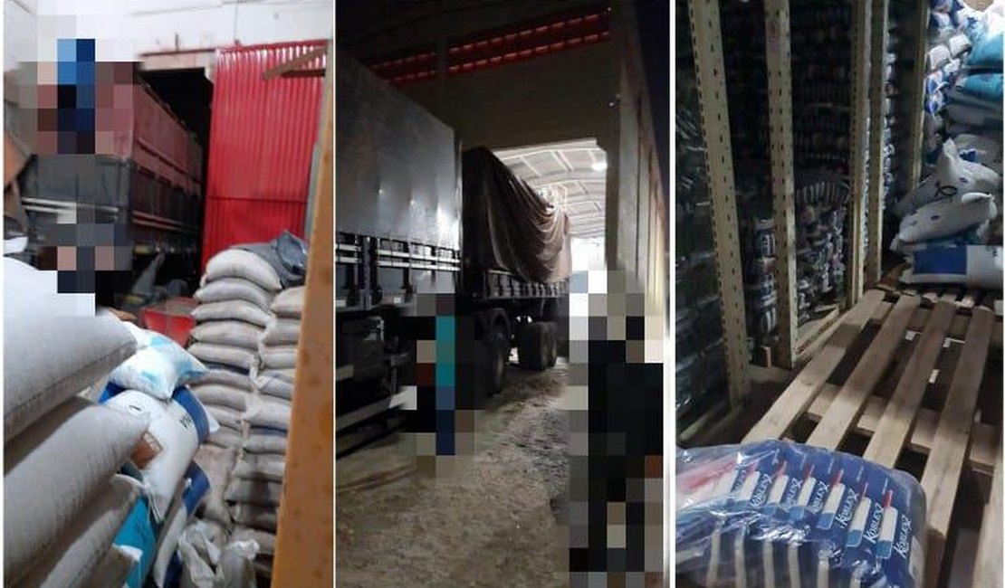 Polícia apreende cerca de 25 toneladas de carga roubada no Maranhão