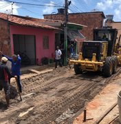 Obras de pavimentação de ruas de São Bento são iniciadas