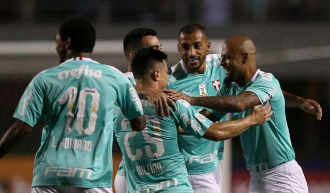Em jogo de oito gols, Palmeiras faz 1º tempo de cinema e goleia o CSA