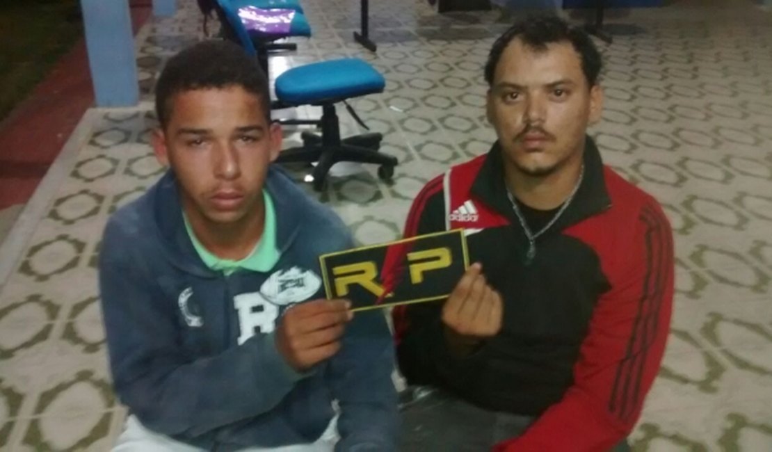 Jovens são presos após praticar assalto em Arapiraca