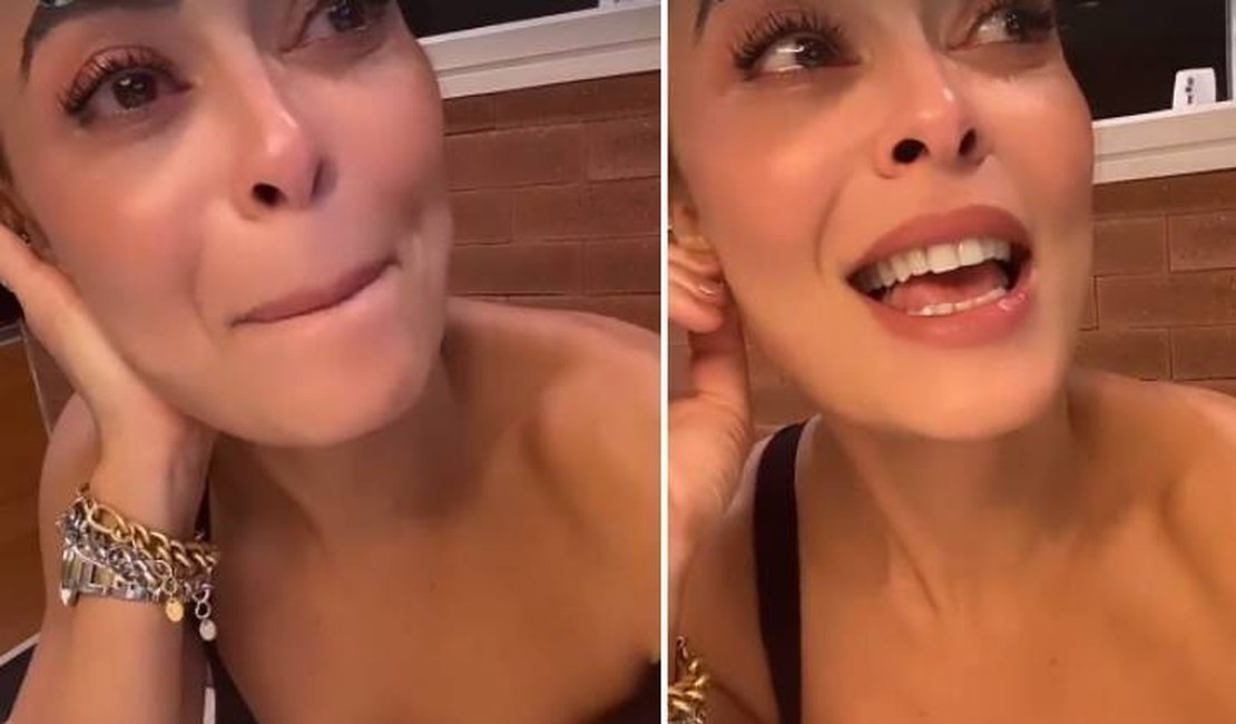 Juliana Paes chora ao falar sobre Paulo Gustavo: 'Superemocionada'