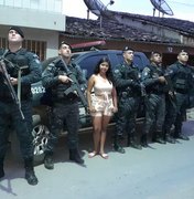 Militares do Pelopes realizam sonho de aniversário de garota de Joaquim Gomes