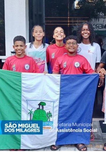 Crianças judocas de São Miguel dos Milagres se destacam em Fortaleza