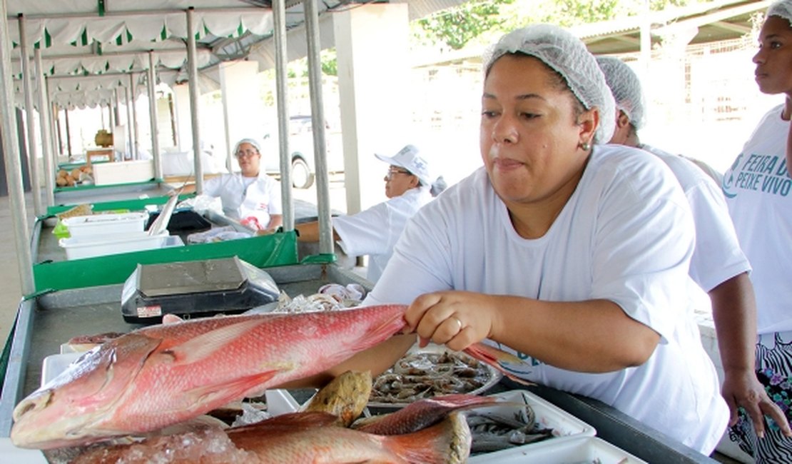 Tradicional Feira do Peixe Vivo gera renda e oferece qualidade dos produtos