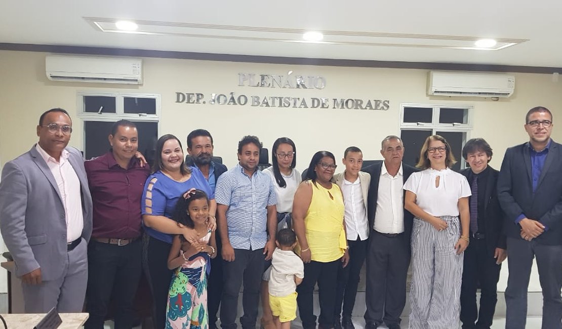 Vereador Biu Buguru é empossado na Câmara de Porto Calvo
