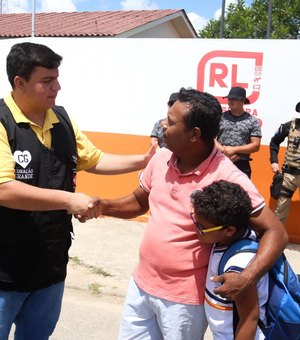 Secretário Carlos Gonçalves acompanha reforço no efetivo de guardas municipais na ronda escolar em Rio Largo