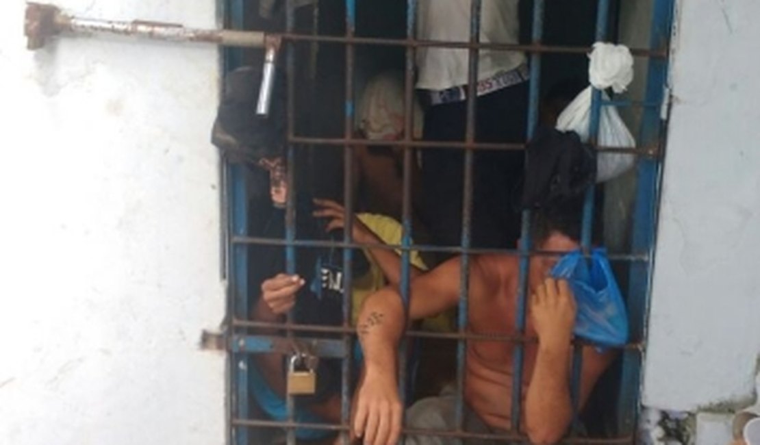 Central de Polícia Civil volta a enfrentar superlotação de presos, em Arapiraca