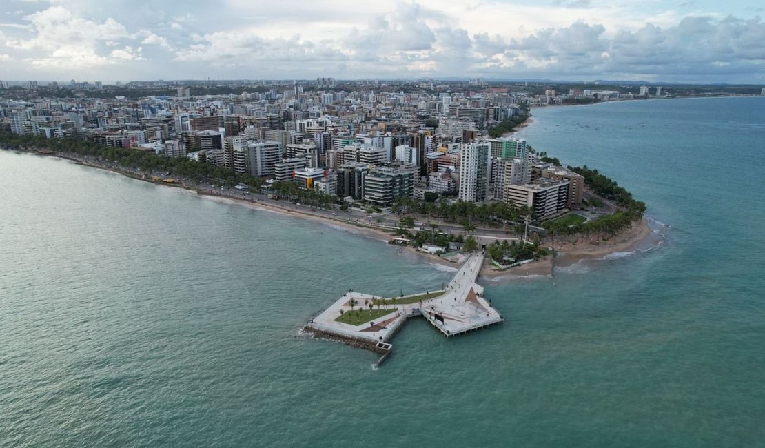 Investimento recorde do Governo fez de Maceió um dos 3 destinos mais procurados do Brasil