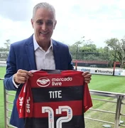 Tite, novo técnico do Flamengo, se apresenta no Ninho do Urubu e fala pela primeira vez: ‘Precisamos ser melhor que os outros’