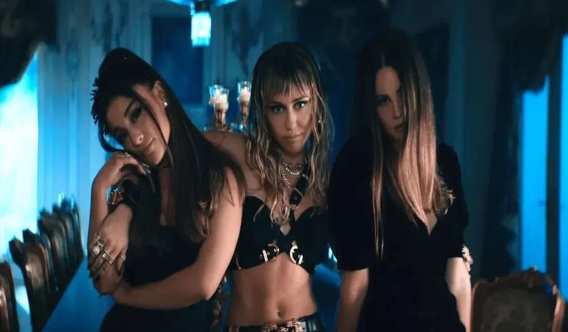 Ariana, Miley e Lana lançam hit para a trilha de As Panteras
