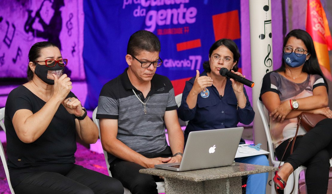 Gilvania Barros e Marcos Sena apresentam propostas para o Segmento Cultural em Arapiraca
