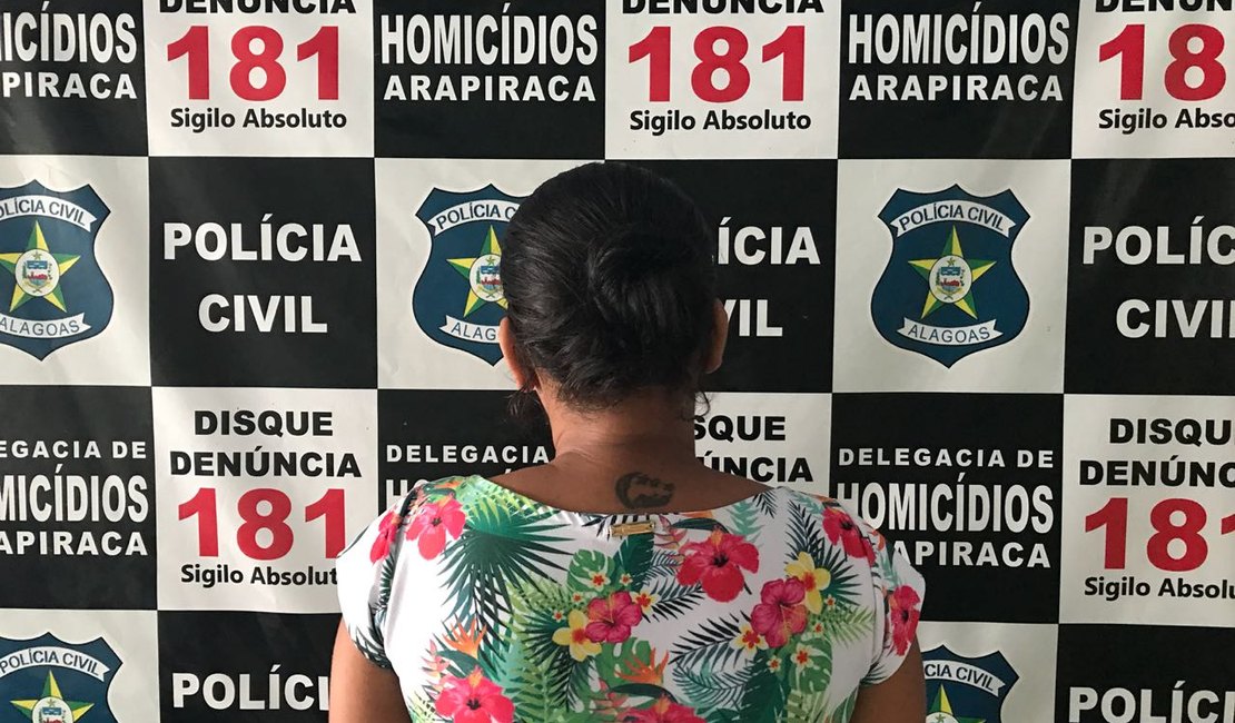 Delegacia de Homicídios apreende outra vez mulher de “Júnior Grampão”