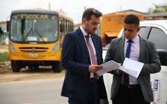 Veículos de transporte de crianças da rede pública de ensino passam por fiscalização