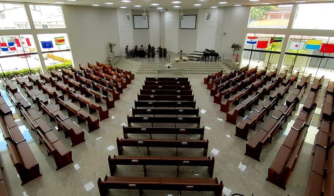 Igreja Batista do Farol suspende cultos presenciais a partir de domingo