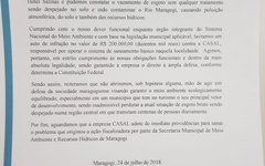 Prefeitura de Maragogi multa Casal por despejar esgoto