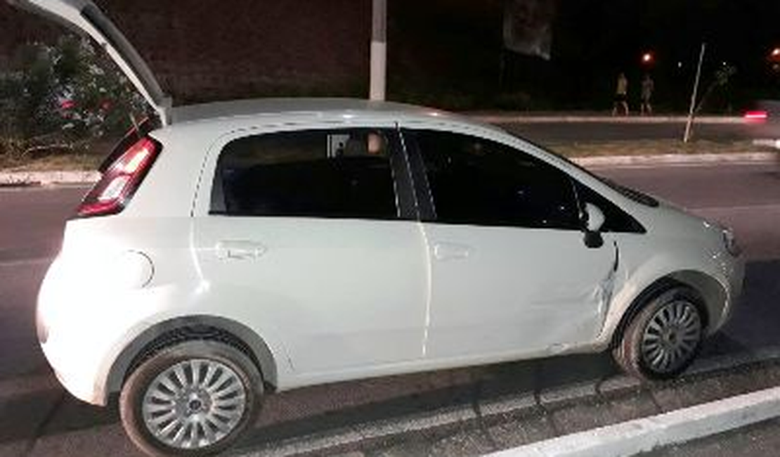 Força Tarefa recupera veículo roubado e apreende arma de fogo no São Jorge