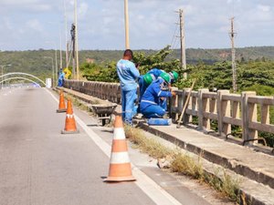 Ponte Divaldo Suruagy inicia nova fase de processo de revitalização