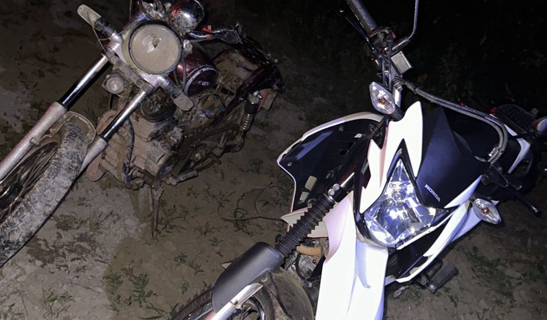 GPS ajuda polícia a encontrar motocicleta roubada em matagal de Arapiraca