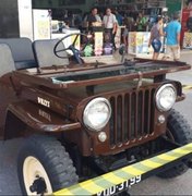 Exposição de carros antigos chega ao Centro de Maceió