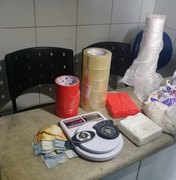 Polícia prende suspeito de tráfico de drogas em Maceió 