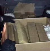 Mais de 100kg de cocaína e maconha são apreendidos em ônibus com destino a Arapiraca