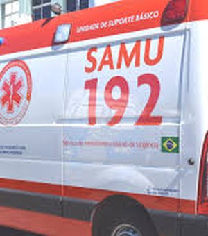 Ciclista fica ferido em acidente na Av. Durval de Góes Monteiro